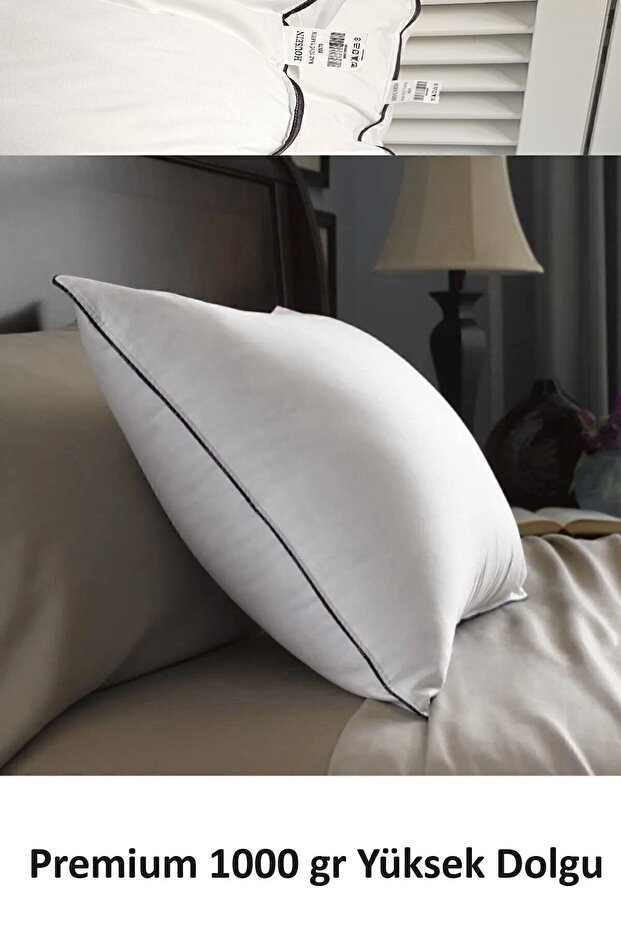 Goose Feather Pillow Premium Hotel Series 1000 Gr