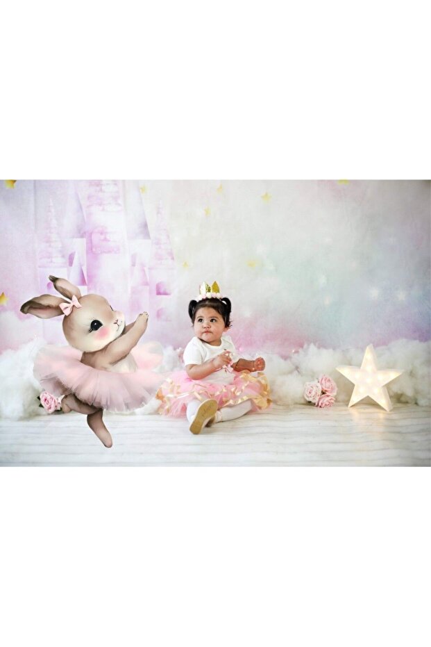 Birthday Rabbit Ornament - 60X70 cm