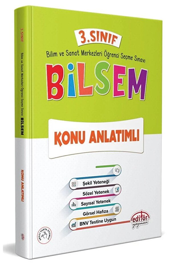 Editör 3.sınıf Bilsem 4lü Set - 2