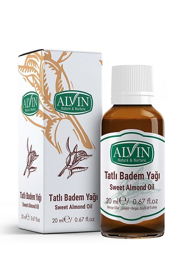 Tatlı Badem Yağı, Soğuk Sıkım, %100 Saf Ve Doğal, 20 ml - 1