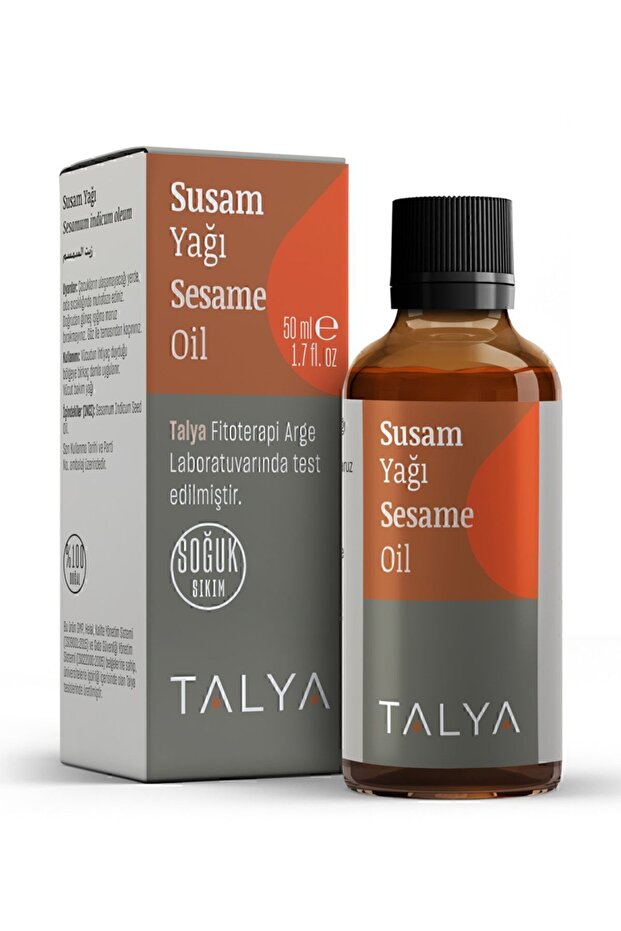 50 ml Sesame Oil - Cold Pressed, 100% Pure and Natural