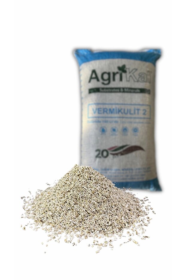 100 L Genleştirilmiş Vermikulit 2 - Hazır Toprak - Bitki Toprağı - Tarımsal Mineraller - 2