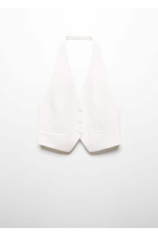 Düğmeli takım yelek - 3