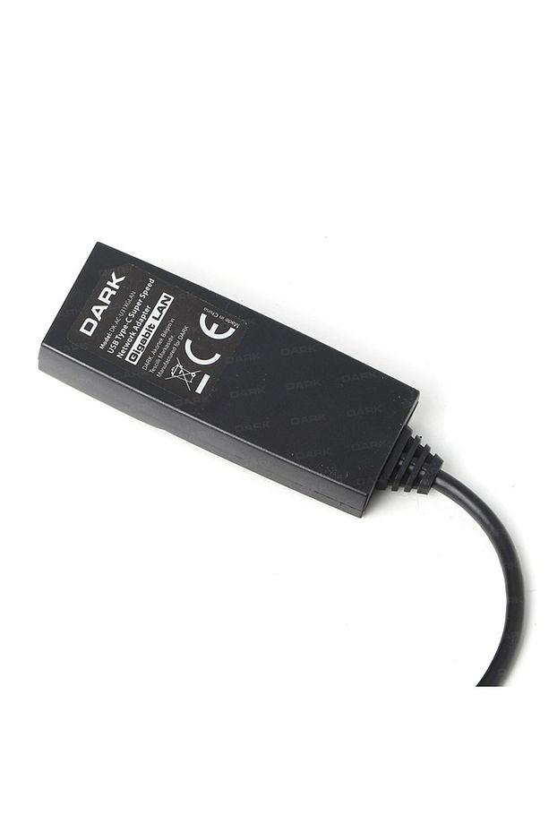 Usb3,1 Type-C - 10/100/1000 Gigabit Lan Ethernet Ağ Dönüştürücü (Dk-Ac-U31Xglan) - 3