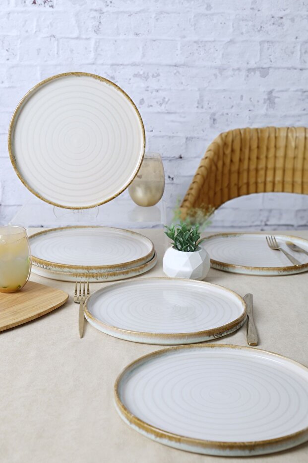 Breeze Stackable Servis Tabağı 27 Cm 6 Adet 21722 - 3