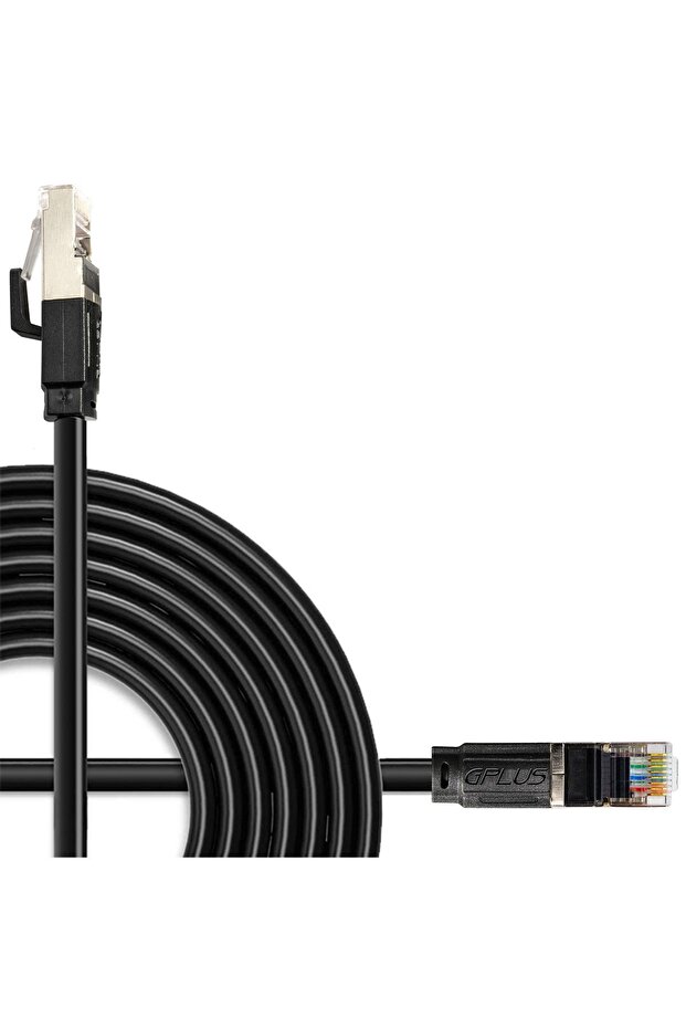 Cat6 1 Metre F/utp 1g 250 Mhz 26 Awg Folyo Kaplamalı Profesyonel Ftp Network Ethernet Lan Kablosu 1m - 8