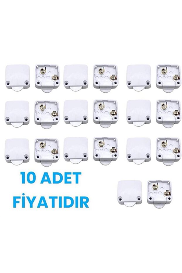 Surface Mounted Inverted Cabinet Switch - 10 Pcs - 1