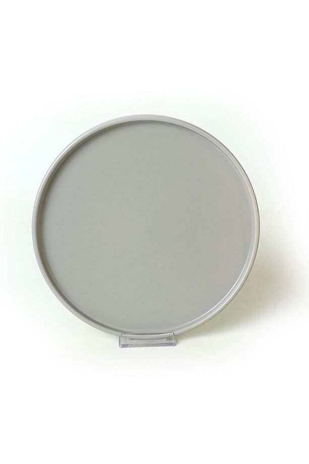 Mat Gri Stackable Servis Tabağı 27 Cm 6 Adet 995 - 6