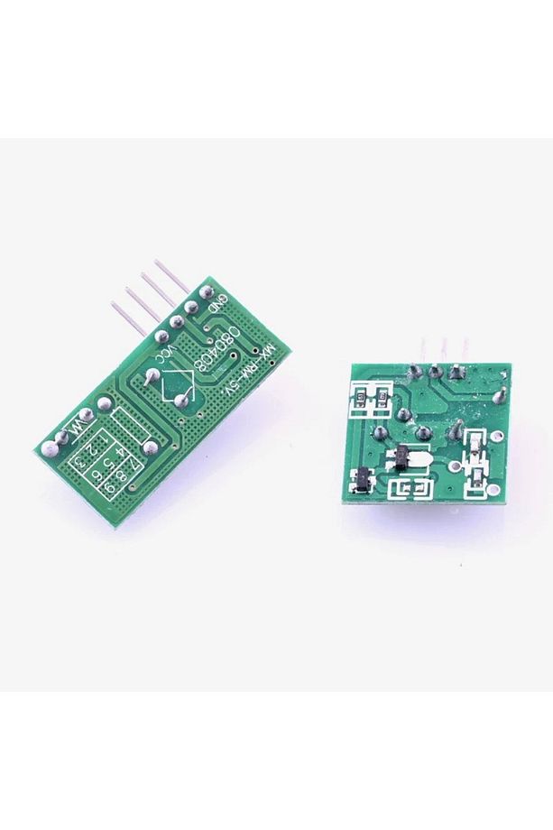 433 Mhz Rf Alıcı-verici Modül - Transmitter & Receiver Arduino Uyumlu (ANTENLİ) - 4