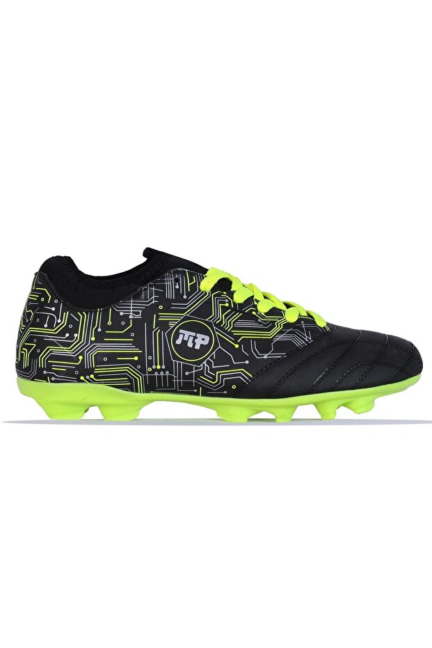 Mp 242-2109Mr Syh-Yellow Men's Sock Crampon Grass Football Shoes