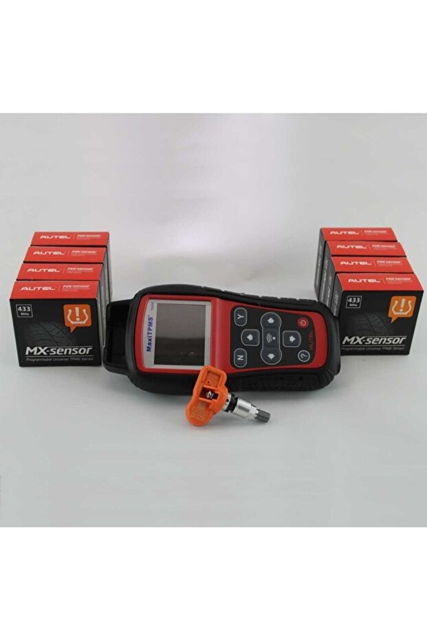 8 Adet Mx Lastik Basınç Sensörü Ve Ts508 Sensör Programlama Cihazı - 1