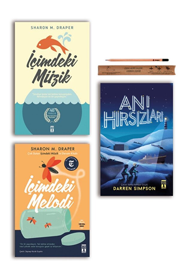 İçimdeki Müzik - İçimdeki Melodi - Anı Hırsızları Set 3 Kitap