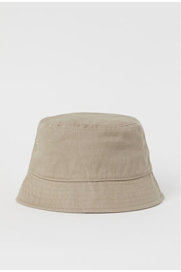 Plain Beige Bucket Hat Fisherman Hat Bucket Hat