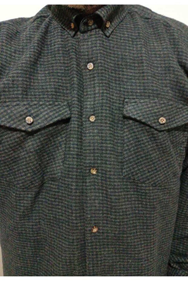 Oduncu Gömlek, Çift Kapaklı Cepli - 2