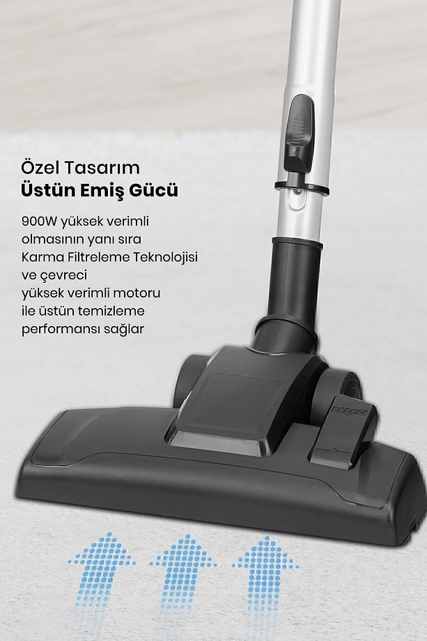Yıldız Çift Hepa Filtreli 2.5 Litre Geniş Hazneli Toz Torbasız 5 Yıl Garantili Elektrikli Süpürge - 4