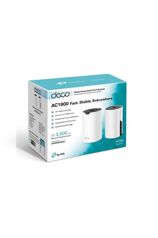 Deco S7 2 Li Paket Ac1900 Tüm Evi Kapsayan Mesh Wifi Sistemi - 5