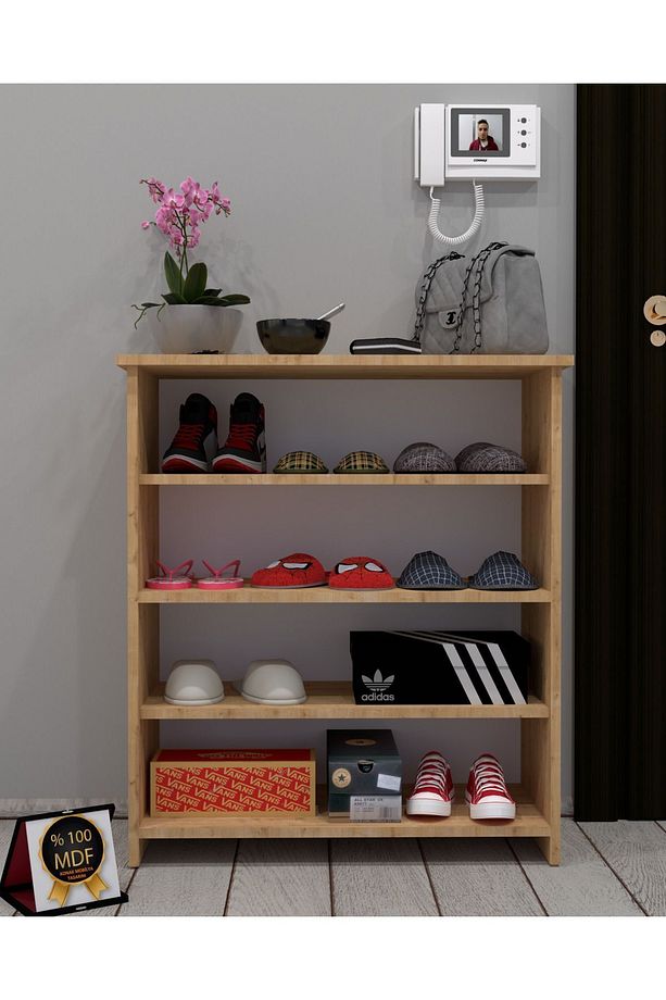 Torre Ayakkabılık,%100 MDF,Kolay Kurulum,ÇokAmaçlı Dolap - 4