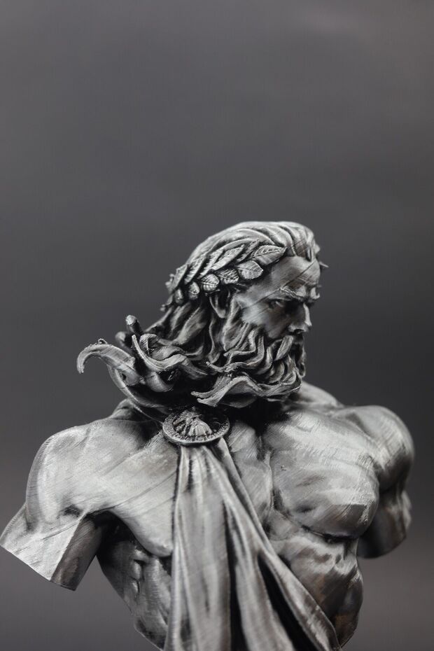 Zeus -  Figür / Büst - 12cm - 5