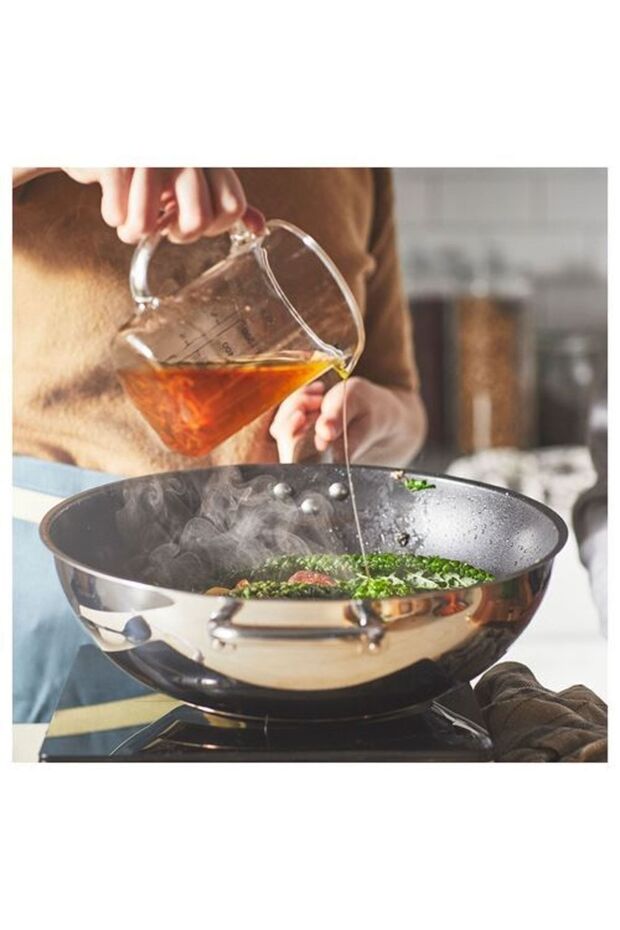 Wok Tava, Paslanmaz Çelik - 3