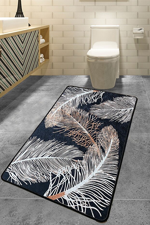Pomesa Beige 70X120 cm Bathroom Rug
