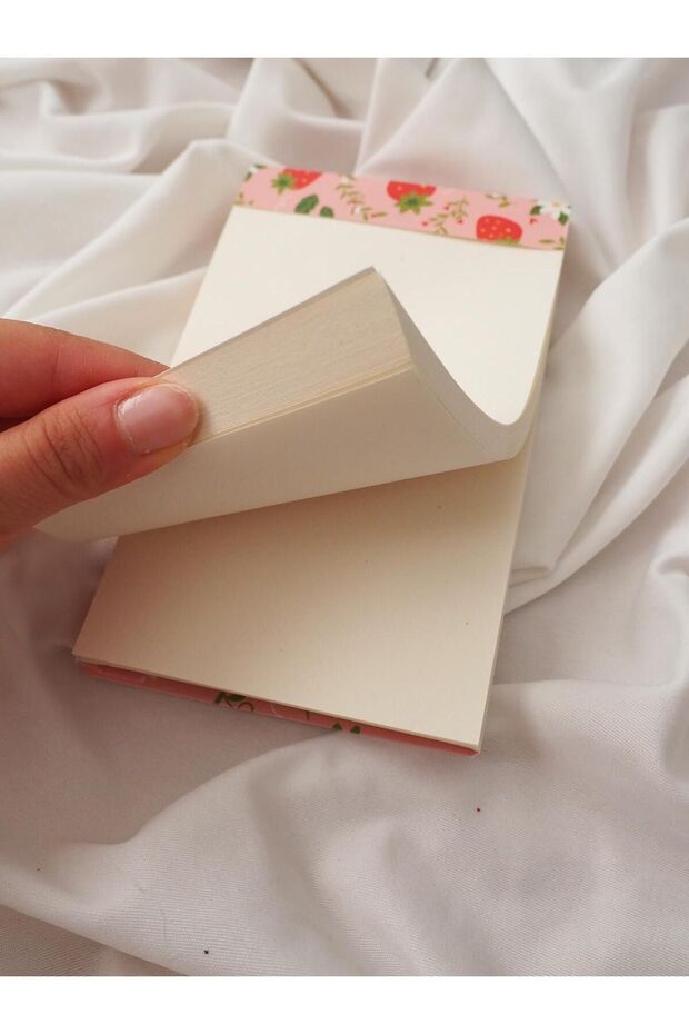 Strawberry Notebook with Envelope Design - 4