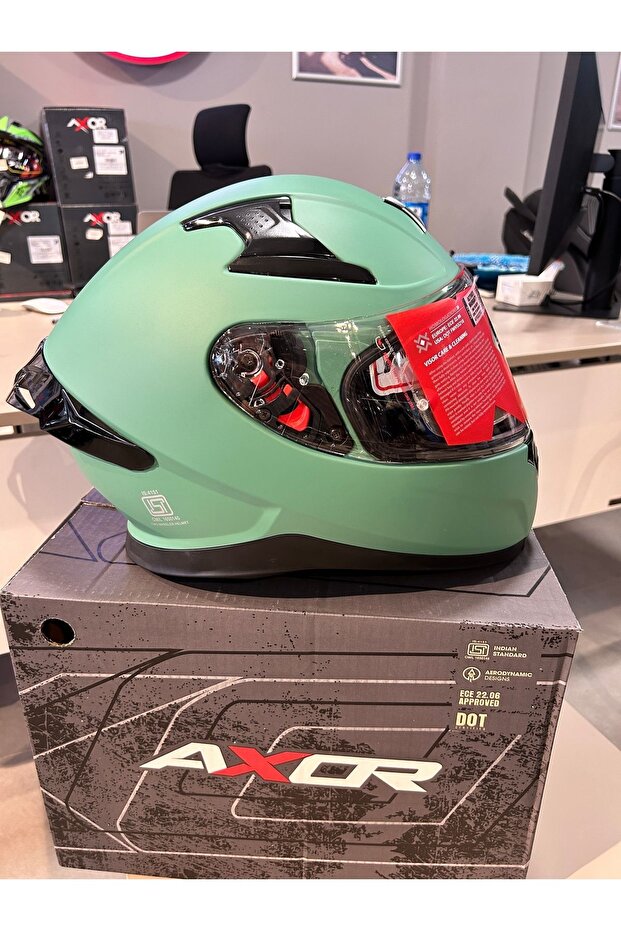 APEX SOLID -AQUA GREEN- PINLOCK DAHİL -ECE 22.06 - 6