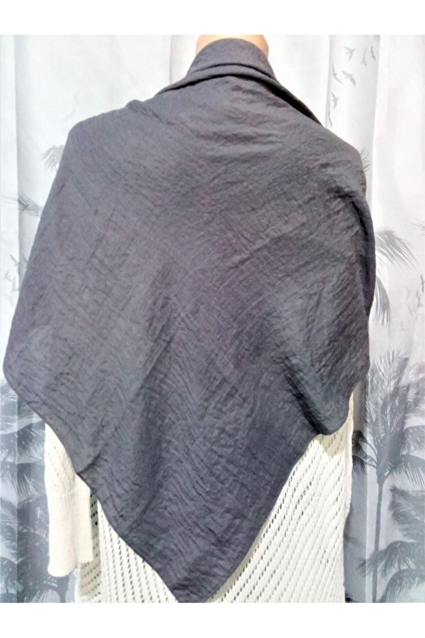 وشاح ناعم بلون سادة - 1