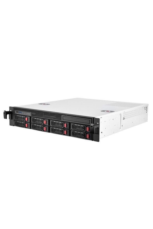 RM21-308, περίβλημα rack (μαύρο, 2U)