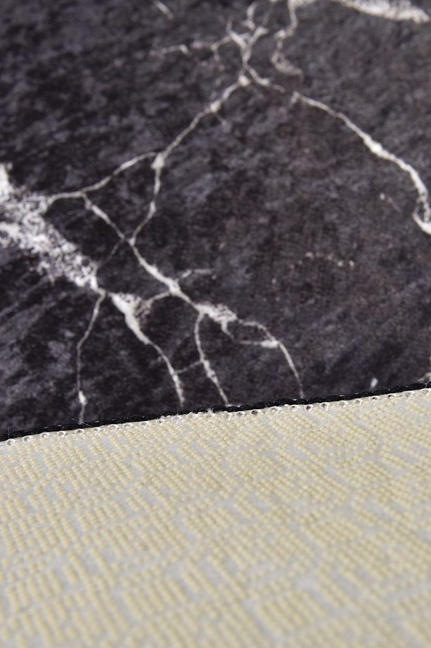 Marble Çap 100 Cm Banyo Halısı Djth - 3