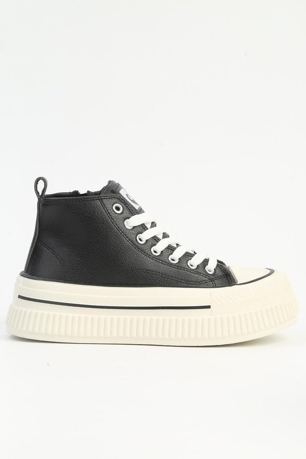 ® Black and White Women's Sports Shoes Imported Pci-11138