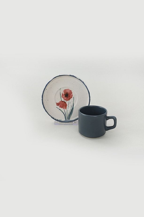 Stackable Çay Takımı Anadolu Çiçekleri 12 Parça 6 Kişilik - 5