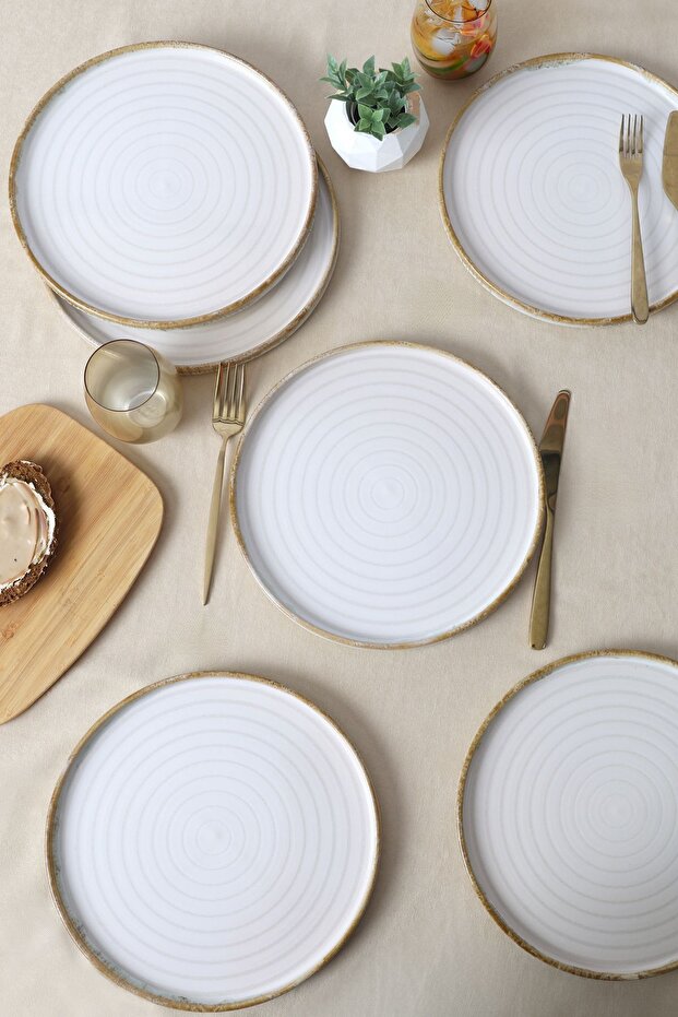 Breeze Stackable Servis Tabağı 27 Cm 6 Adet 21722 - 5