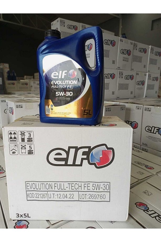 Evolution Full-tech 5w30 Fe 5lt - 3 Adet (1 Koli) - 1