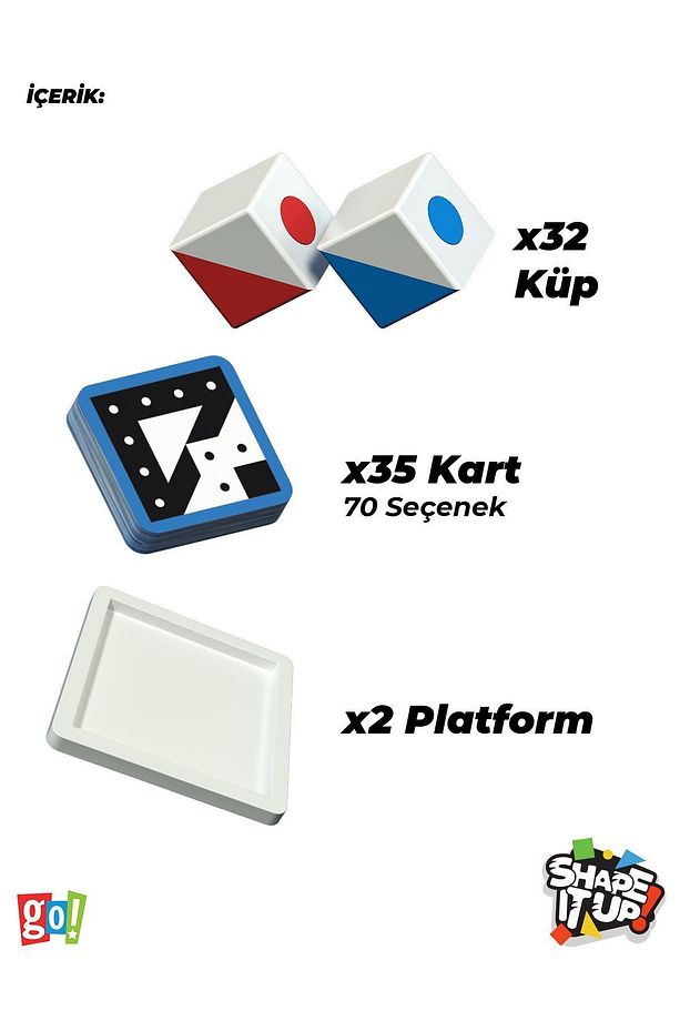 Shape İt Up Desen Tasarım Görsel Beceri Geliştirici Eğitici Oyuncak - 3