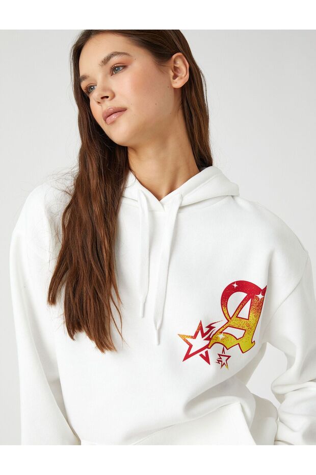 Kadın Kapüşonlu Sweat - 4
