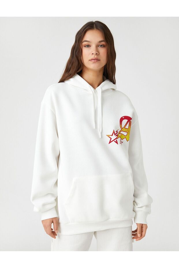 Kadın Kapüşonlu Sweat - 2