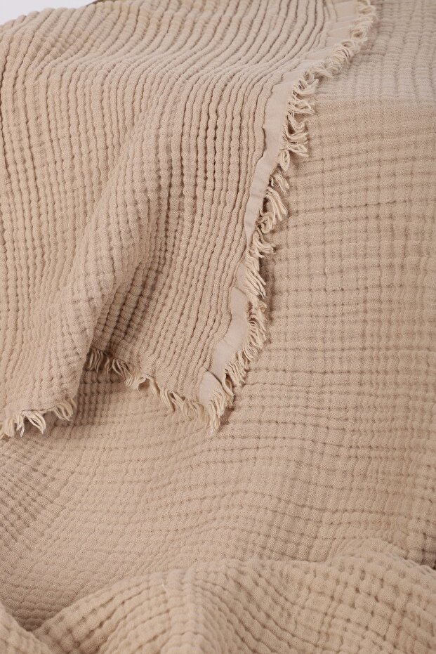 Muslin Blanket & Coverlet 4 Layers (Extra Large)140X 140 100% Cotton