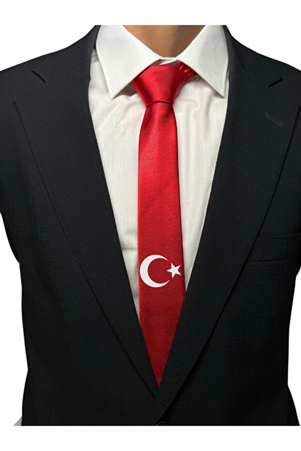 Moon Star Printed Tie