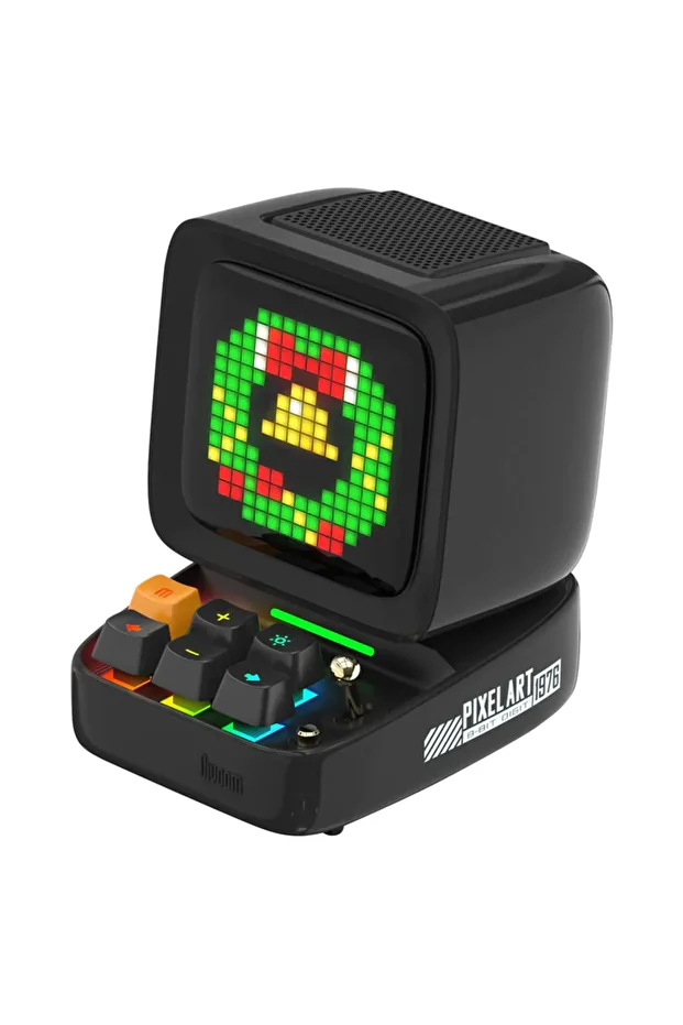 Ditoo Pro Siyah Bluetooth Hoparlör Ve Pixoo-64 Led Ekran Seti - 4