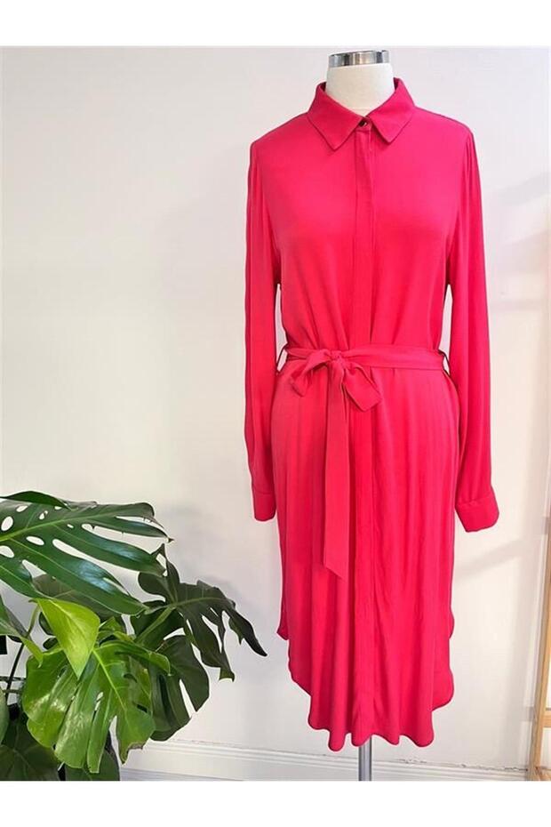 MYMOOD BUTTONED LONG LENGTH TUNIC SHIRT - 1