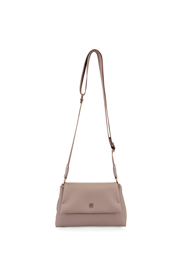 Kadın Bej Postacı Çantası - 3