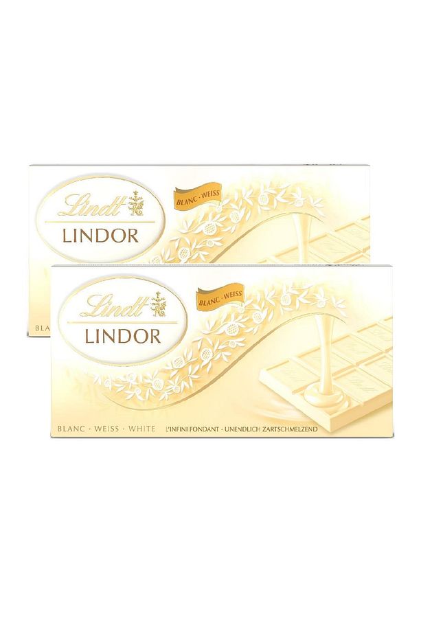 Lındor Whıte - Beyaz Tablet Çikolata 100 gr X 2 Adet - 1