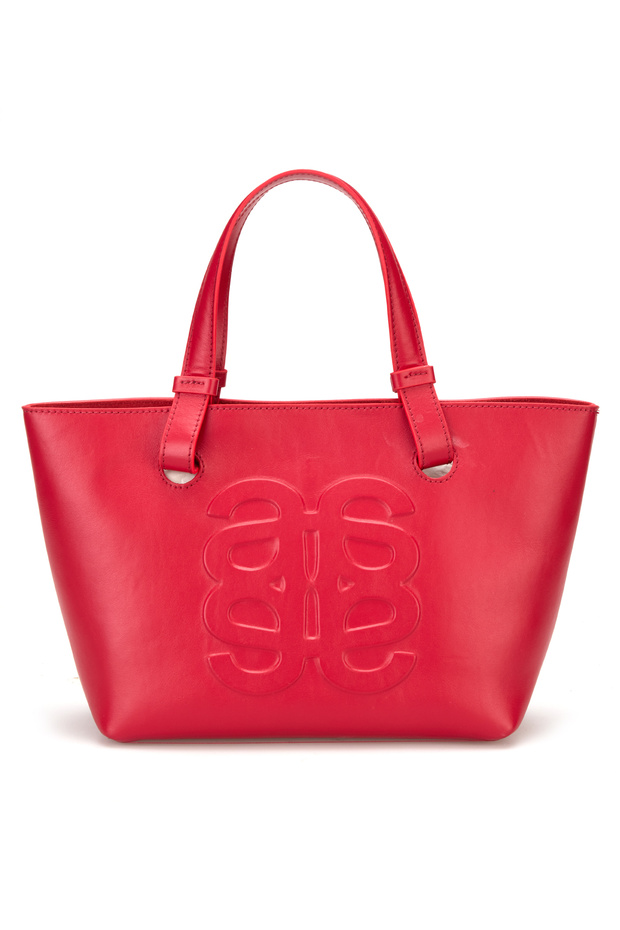 Deri Logolu Çanta - 1