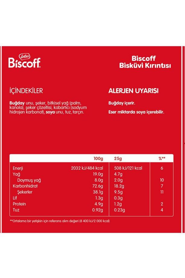 Bıscoff Crumble 750gr. X 2 Adet - 6