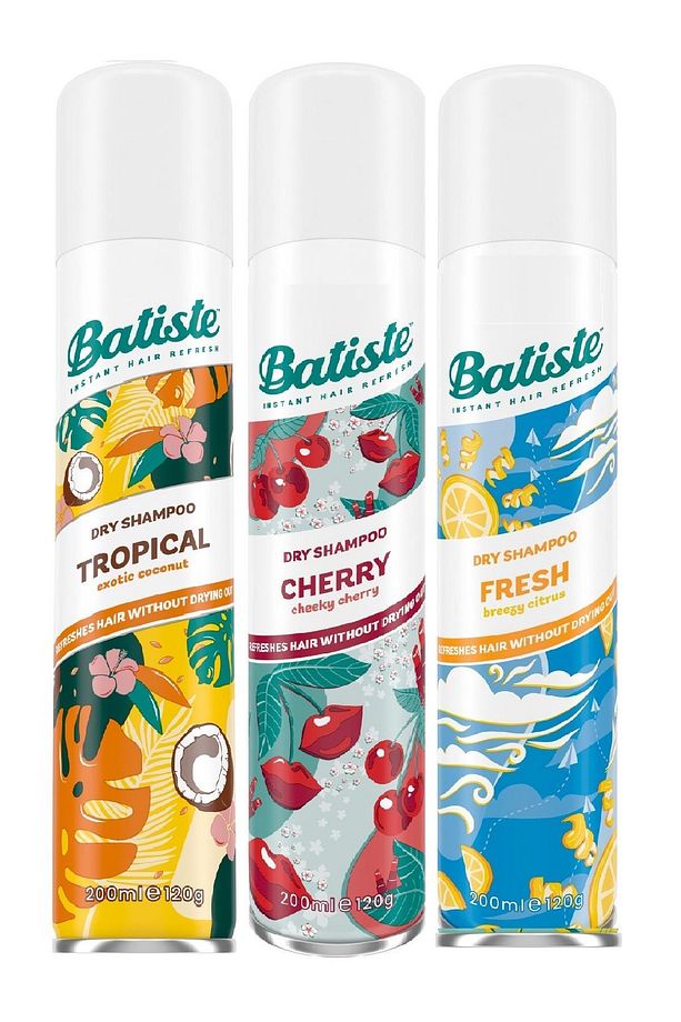 Kuru Şampuan 3lü Set - Tropıcal 200 ml Cherry 200 ml Fresh 200 ml - 1