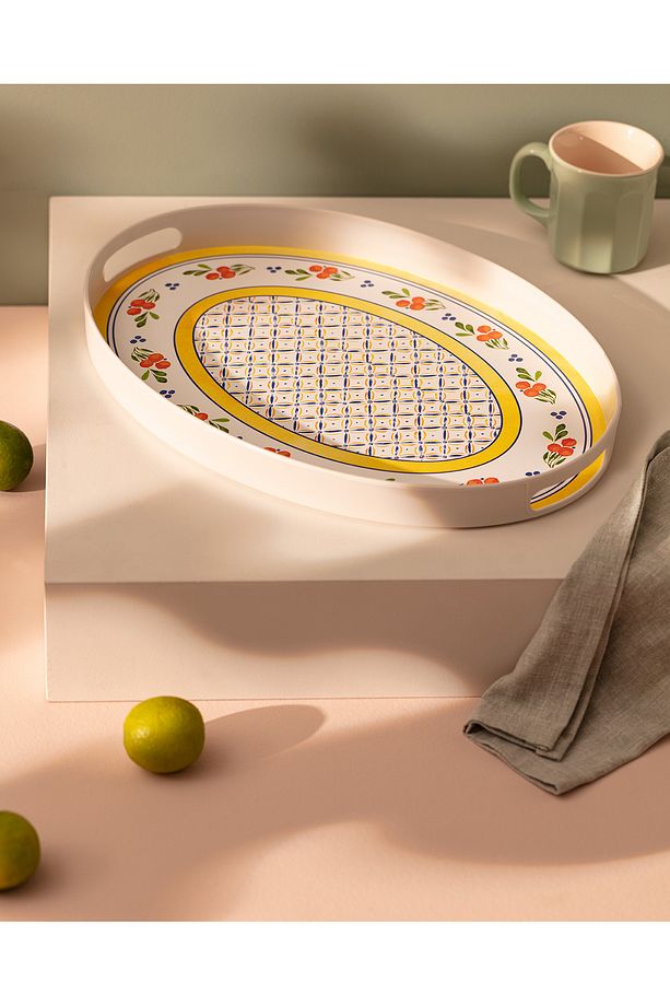 Florus Oval Tepsi - 1