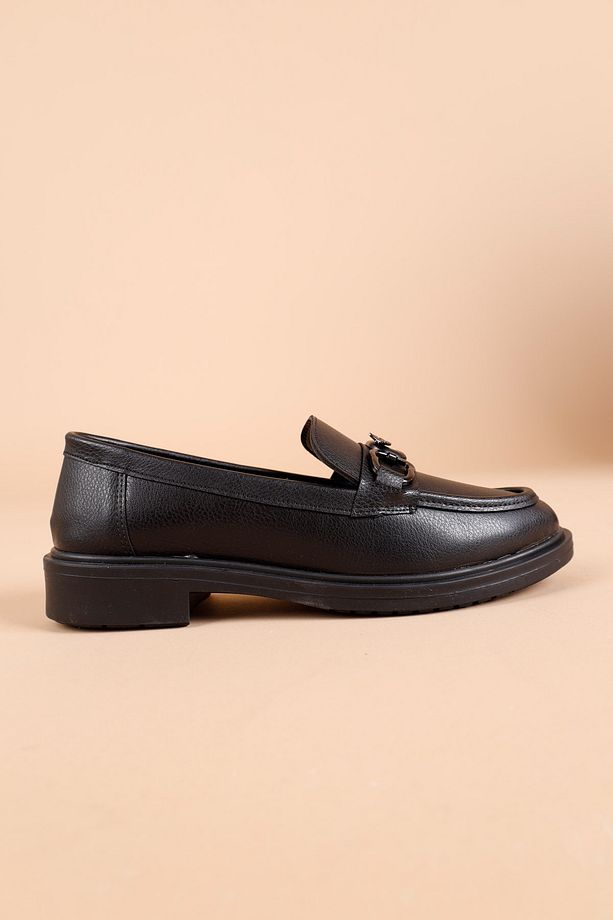 Mader Kadın Siyah Loafer Ayakkabı - 8