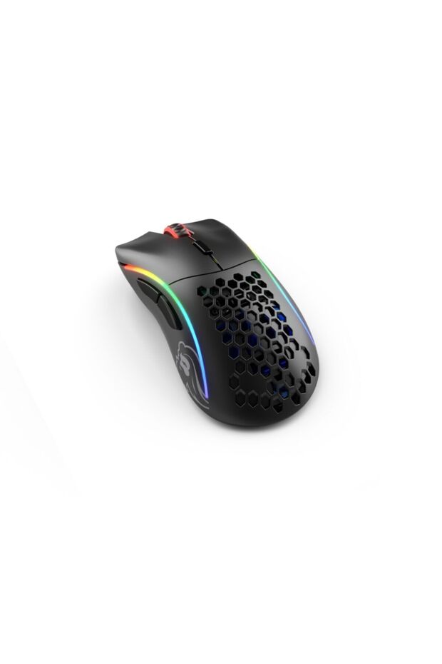 Model D Kablosuz RGB Ergonomik 19000 DPI Gaming Mouse – Mat Siyah - 2