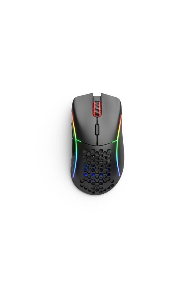 Model D Kablosuz RGB Ergonomik 19000 DPI Gaming Mouse – Mat Siyah - 1