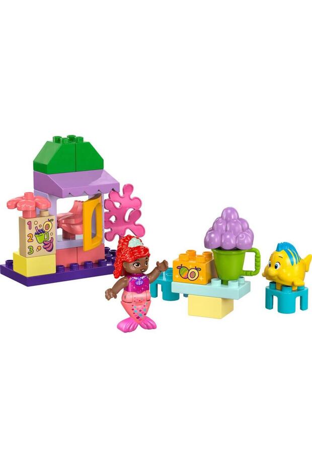 Duplo 10420 Ariel and Flounder's Café Stand - 4